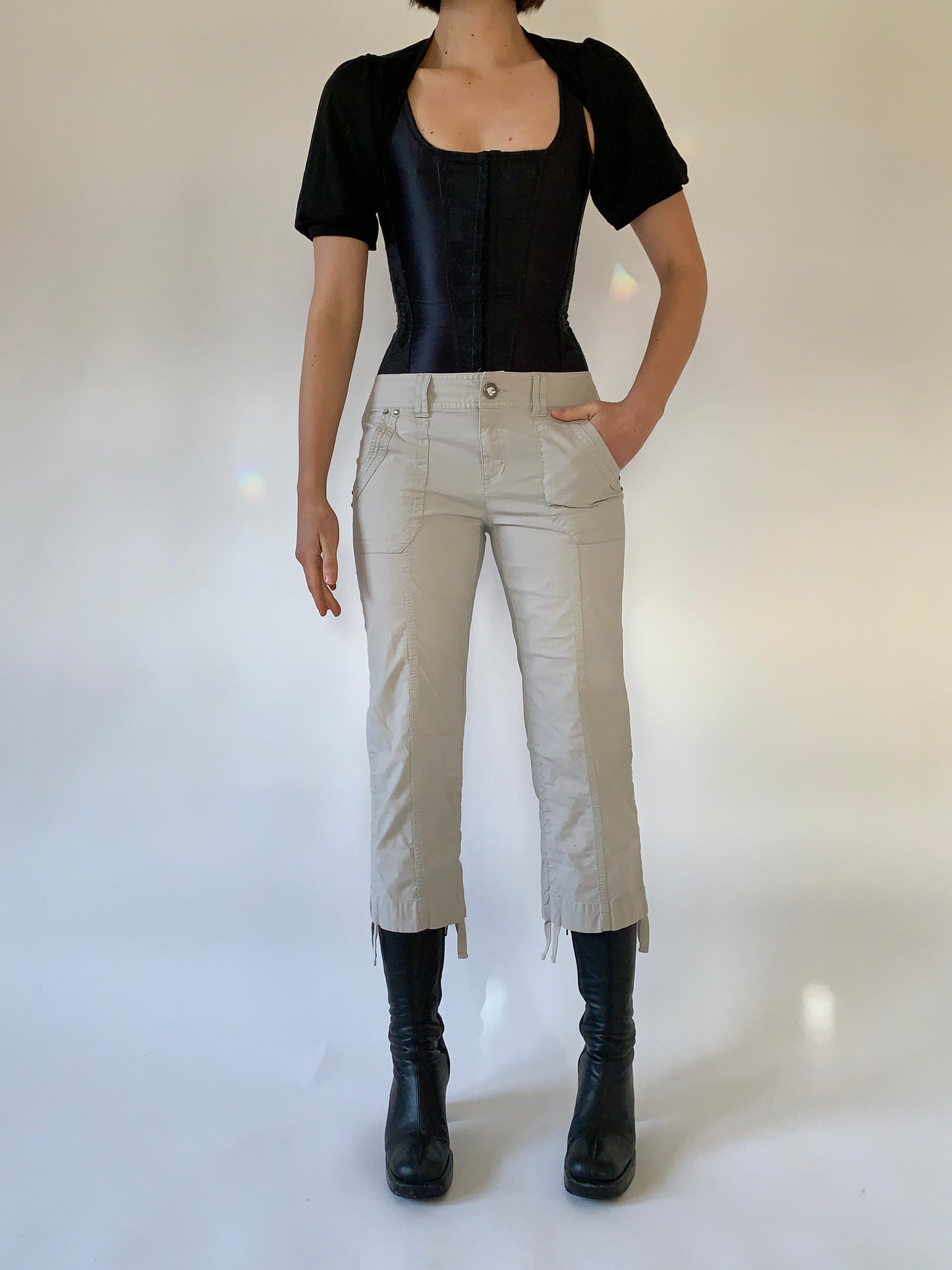 Y2K Cargo Capris - Small