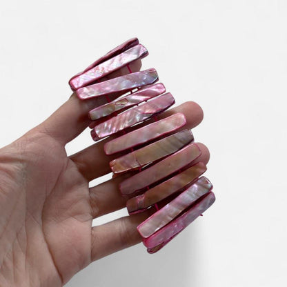 Pink Mermaid Shell Bracelet