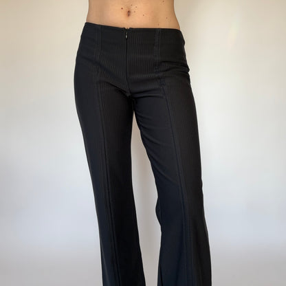 Y2K Pinstripe Trousers (S)