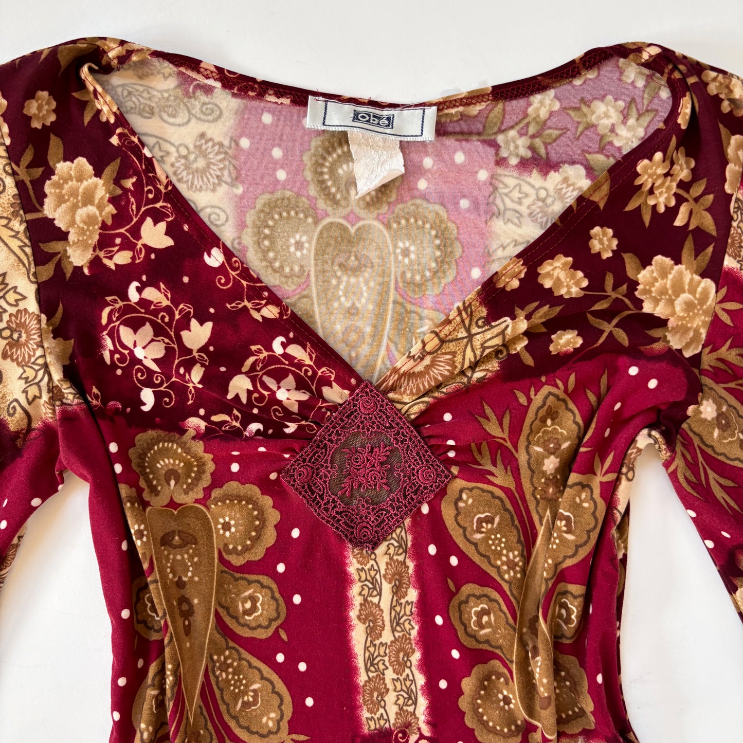 Y2K Angel Sleeve Top (XS/S)