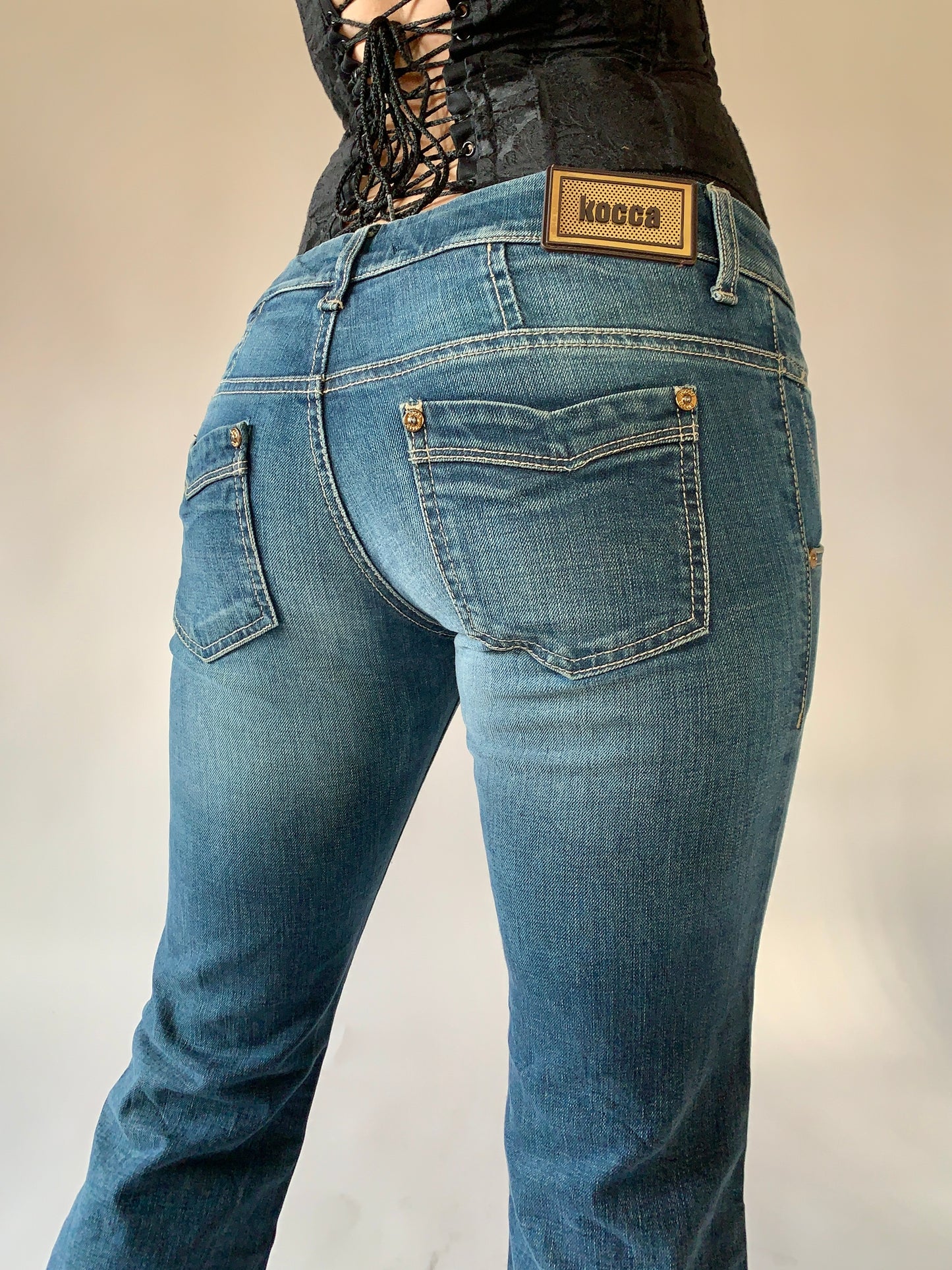 Italian Low Rise Jeans (S)