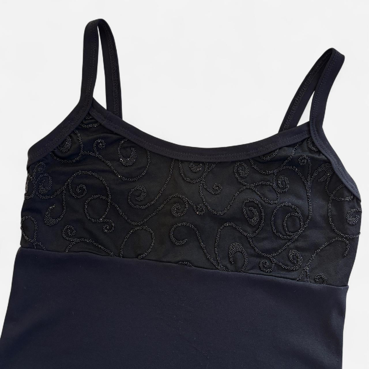 Morbid Threads Beaded Tank Top (XS/S)