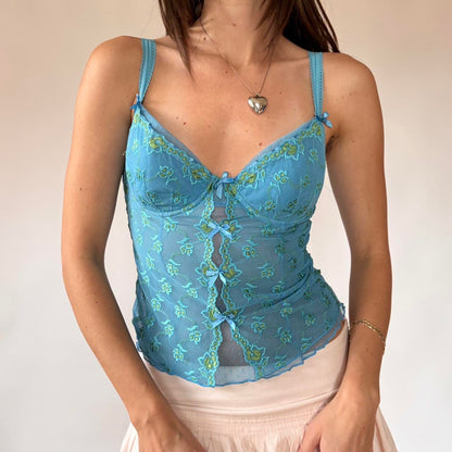 Aqua Mesh Bustier (M)