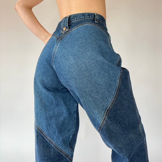 80s Western Heart Jeans (S)