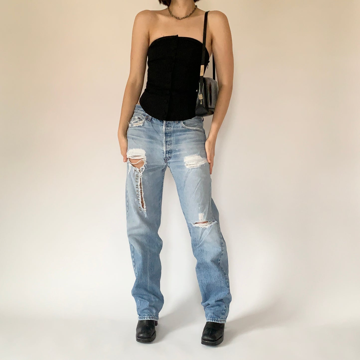 Vintage Grunge Levi’s 501s (M/L)