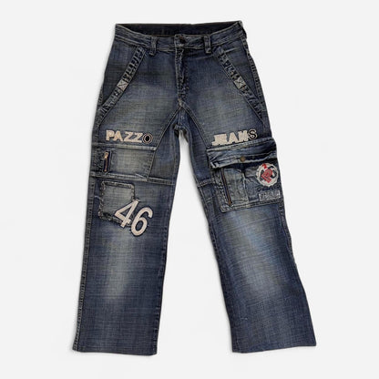 Y2K Streetwear Jeans (S)