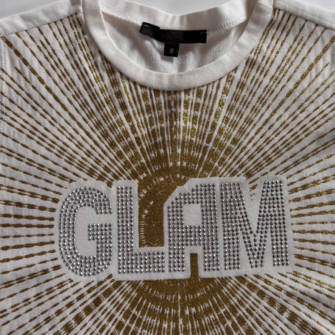 Y2K Glam Studded Top (M)