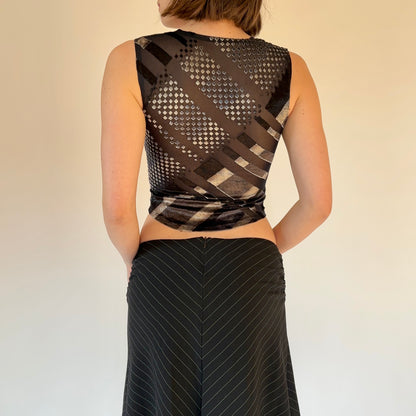 90s Burnout Velvet Tank (XXS/XS)