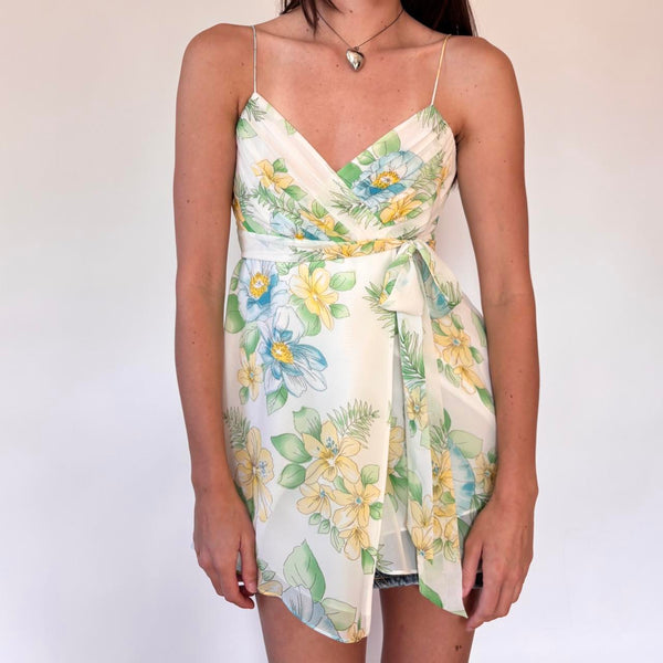 2006 Pure Silk Floral Top (XS)