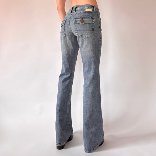 Y2K Flare Jeans (S)