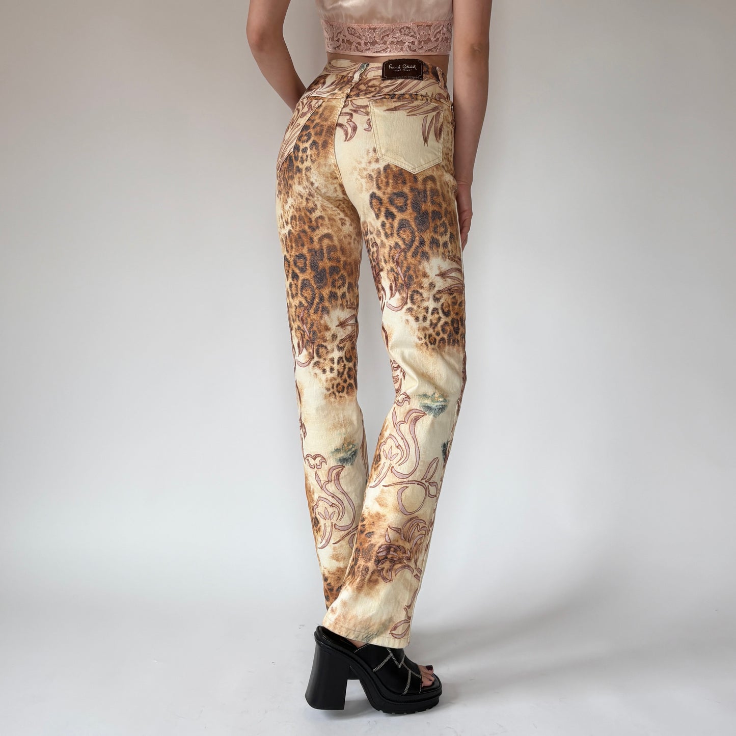 2000s Safari Print Pants (XS/S)