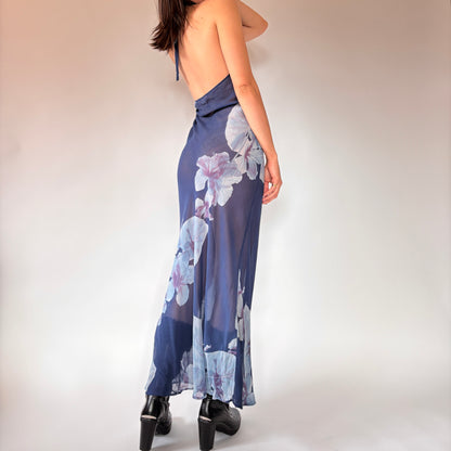 Victoria’s Secret Silk Floral Slip (M)