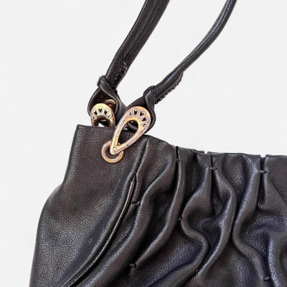 Vintage Scrunchy Leather Bag