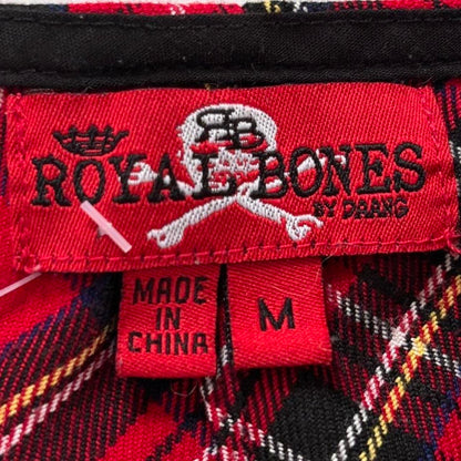 Y2K Pleated Plaid Mini Skirt (S)