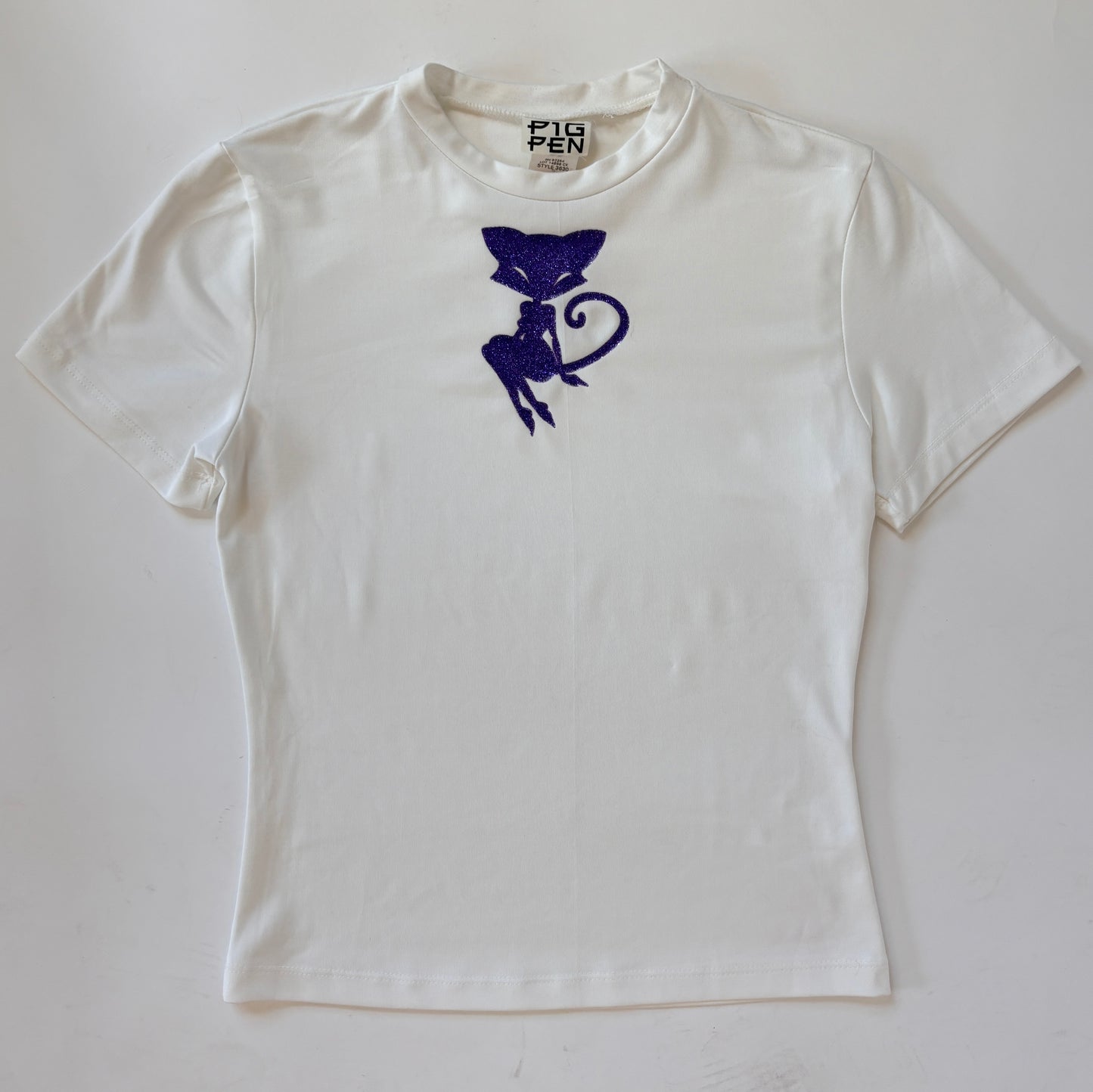 90s Feline Fatale Tee (XS)