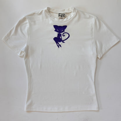 90s Feline Fatale Tee (XS)