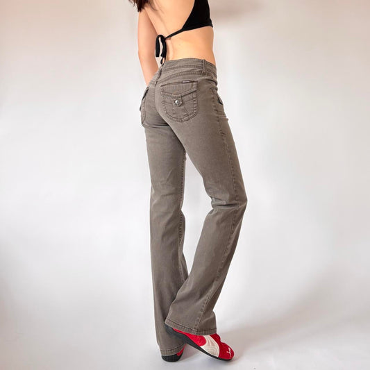 Y2K Low Rise Flares (XS)