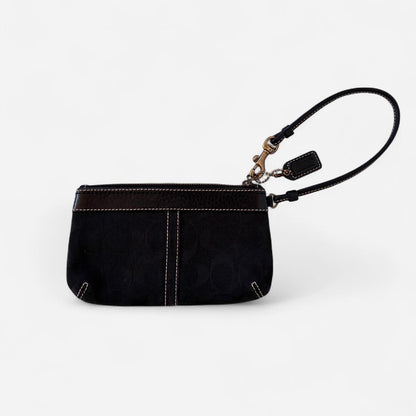 Coach Monogram Wristlet