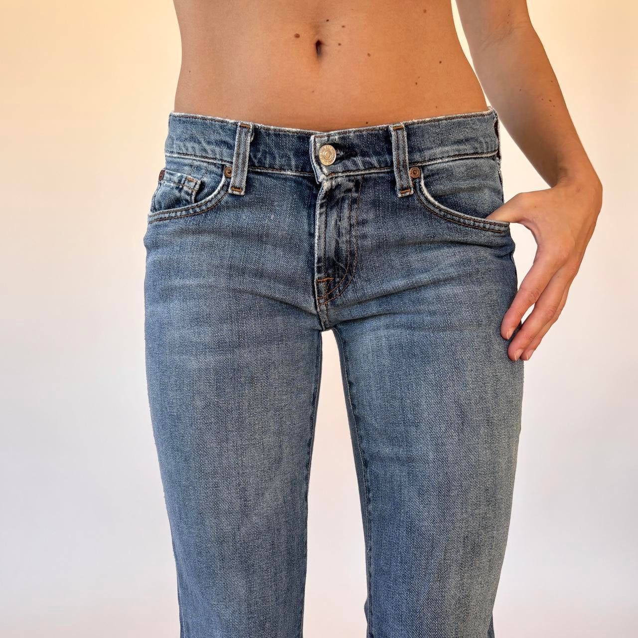 2000s Low Rise Seven Jeans (XS)