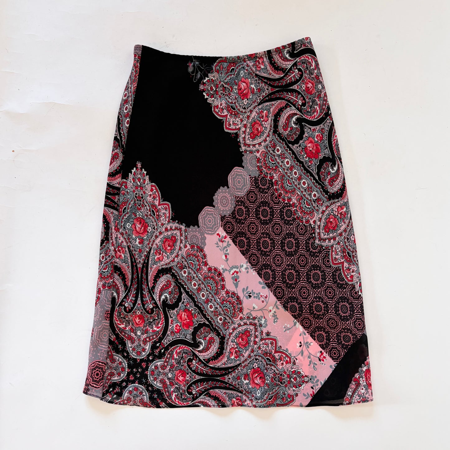 2000s Paisley Midi Skirt (S)