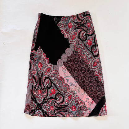 2000s Paisley Midi Skirt (S)