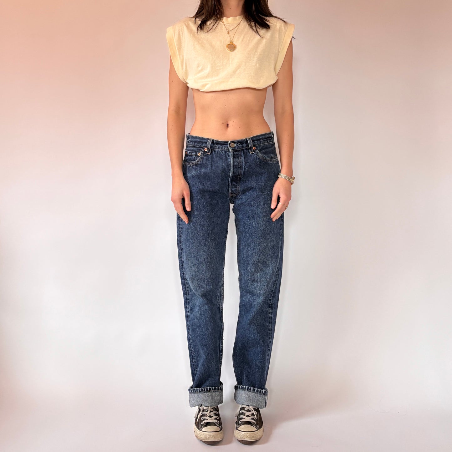 Levi’s 90s 501 “For Women” Jeans (M)