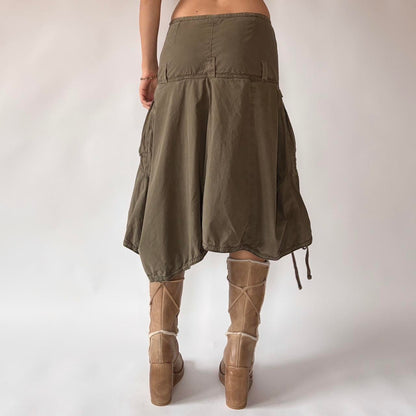 French Y2K Parachute Skirt (S)