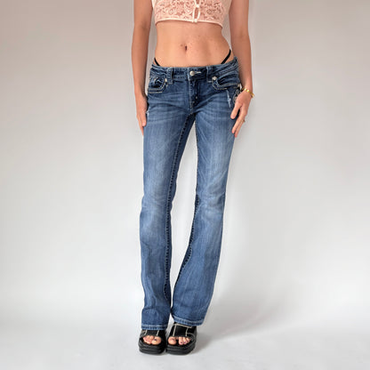 Y2K Miss Me Jeans (S)