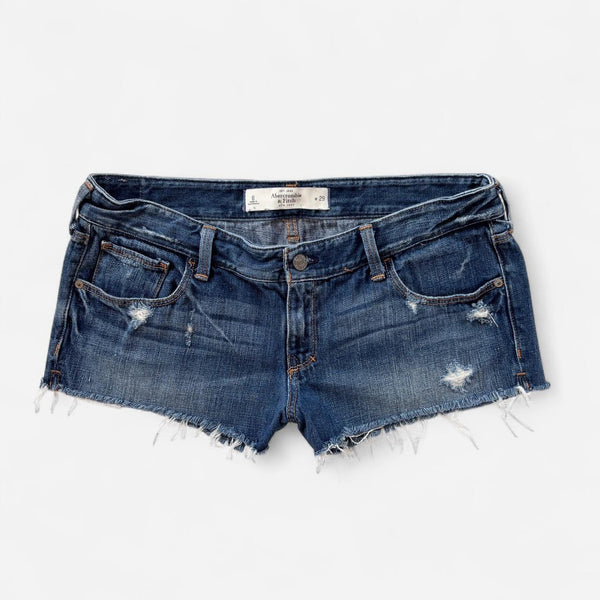 Abercrombie & Fitch Low Rise Denim Shorts (M)