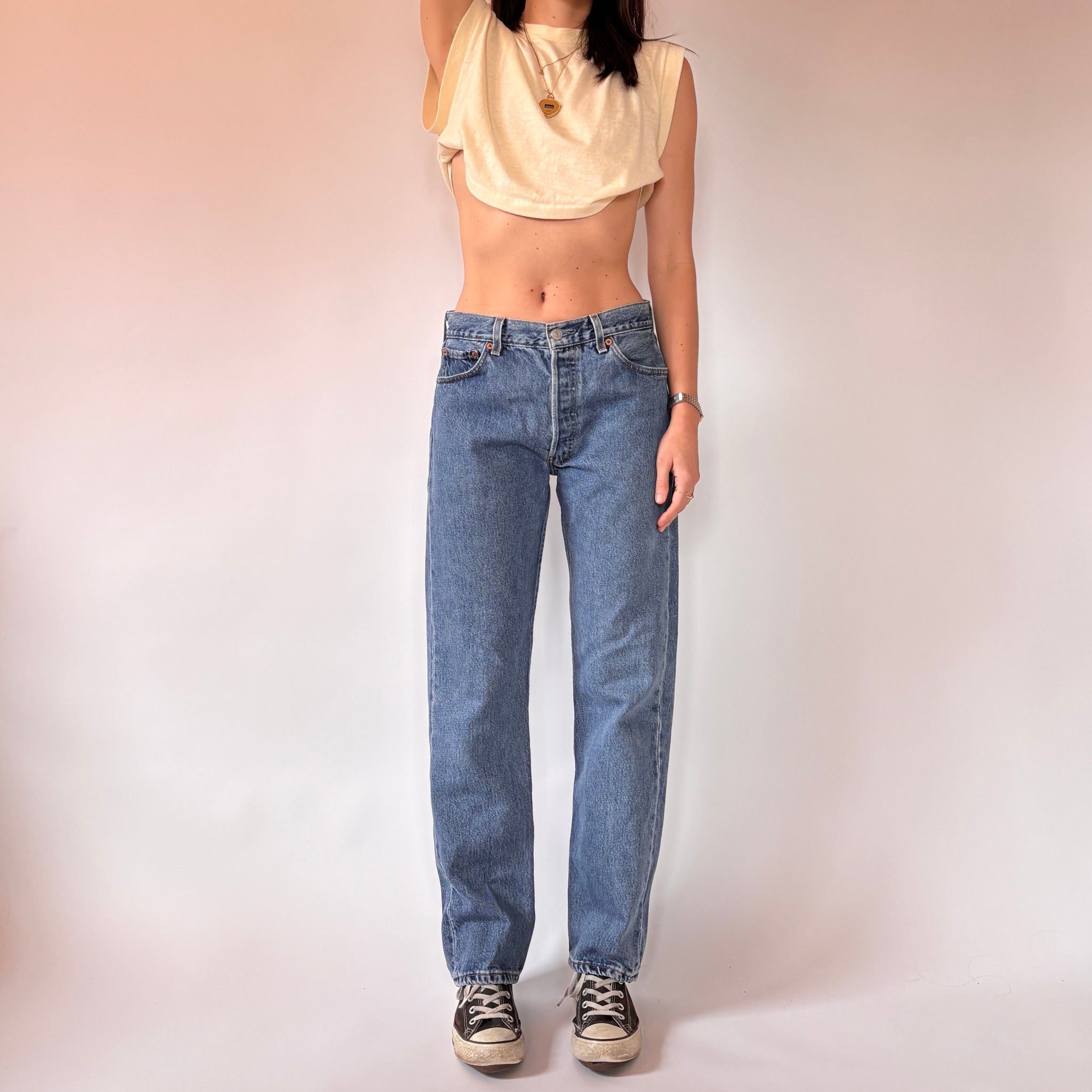 Levi’s 90s 501 “For Women” Jeans (M)