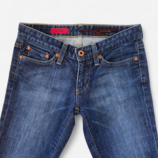 Y2K Low Rise Flare Jeans (XXS)