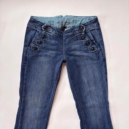 2000s Lucky Low Rise Sailor Jeans (S)