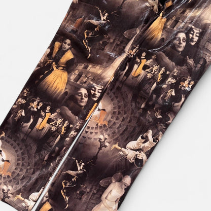 Y2K Novelty Print Pants (M)