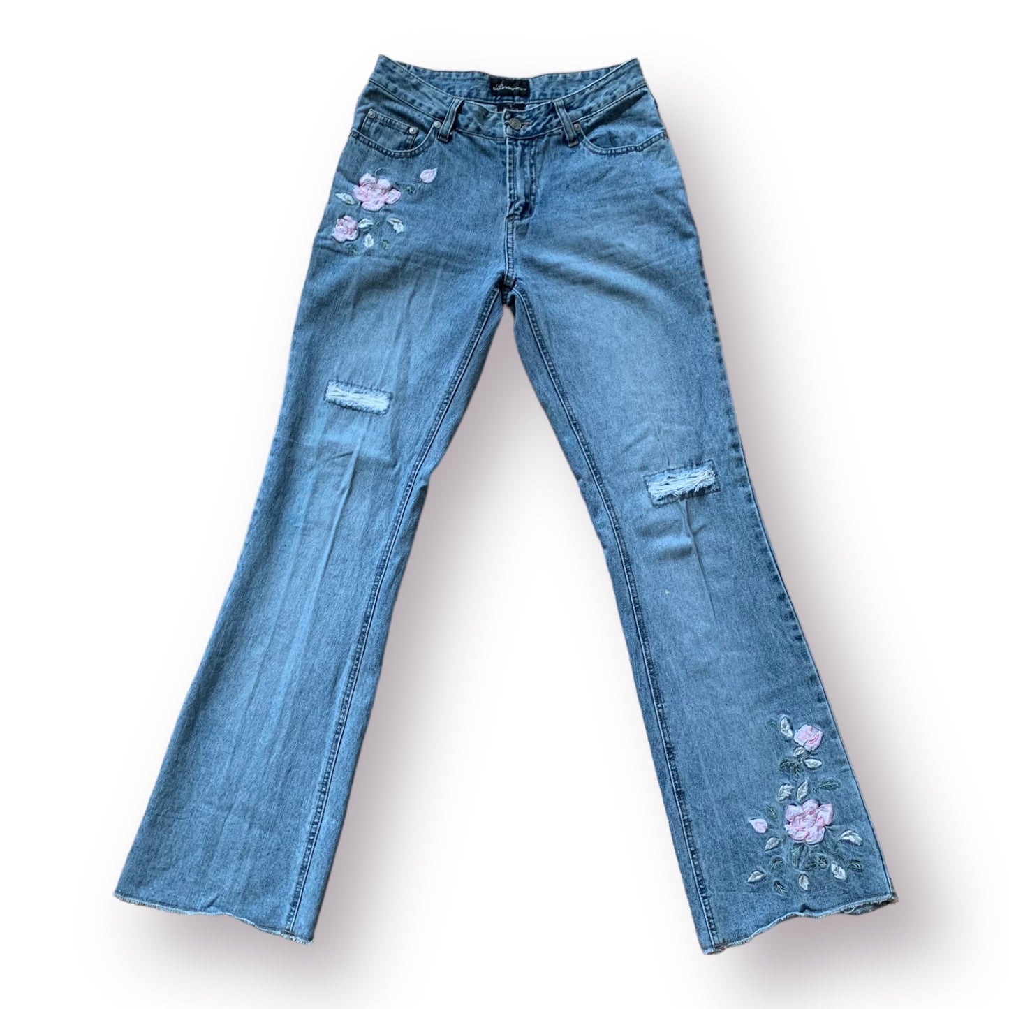 Y2K Rose Jeans - XS