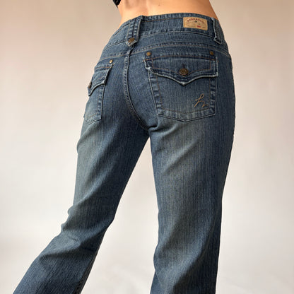 Y2K Hydraulic Jeans (S)