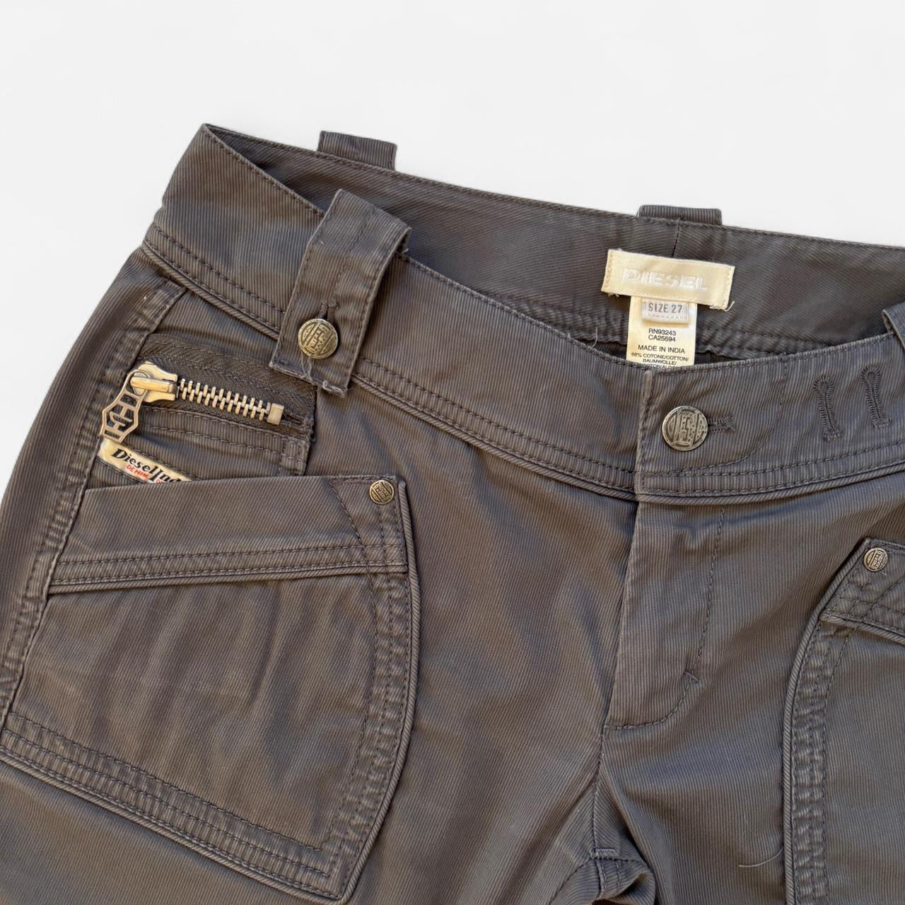 Diesel Low Rise Capris (XS/S)