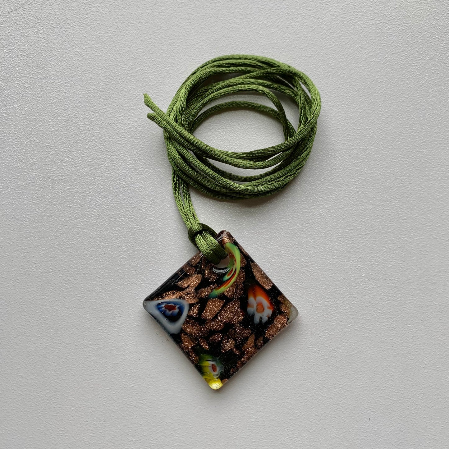 Glasswork Pendant Necklace