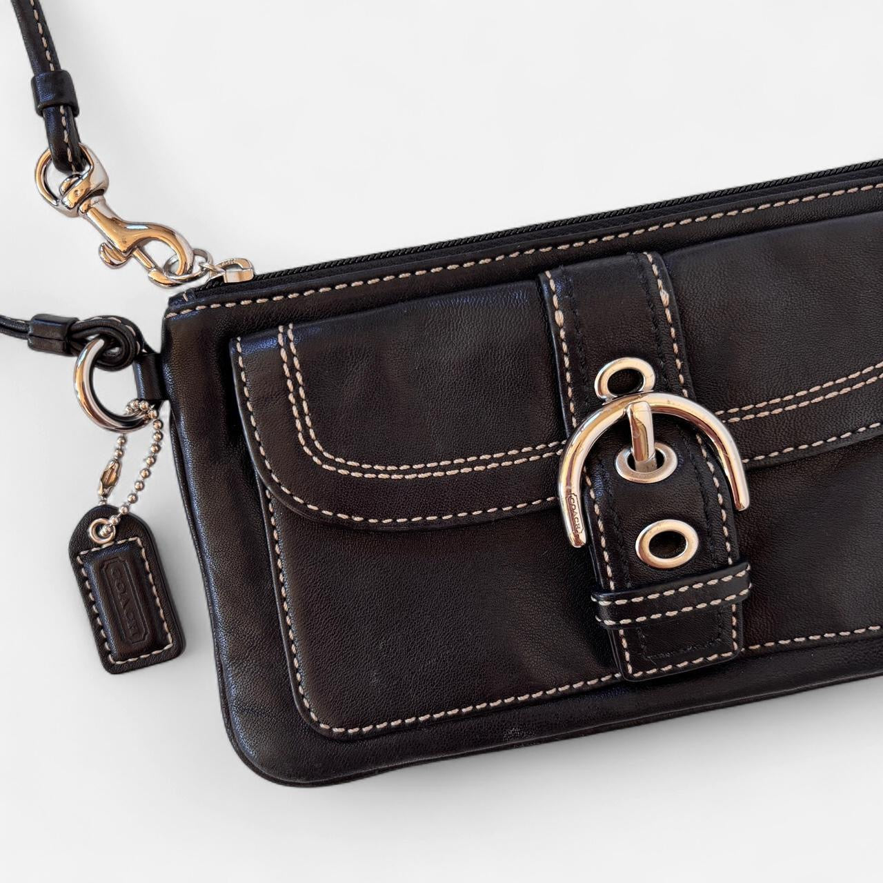 Coach Buckle Wristlet