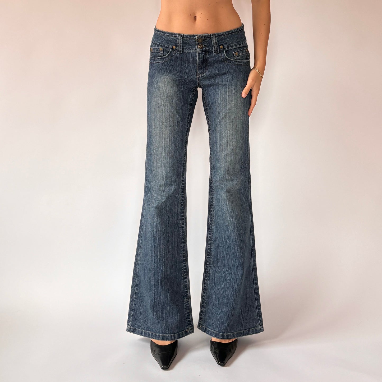 Y2K Hydraulic Jeans (S)