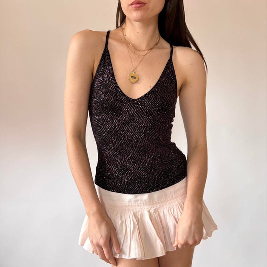 90s Glitter Tank (XS/S)