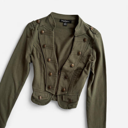 2000s Military Style Jacket (M)