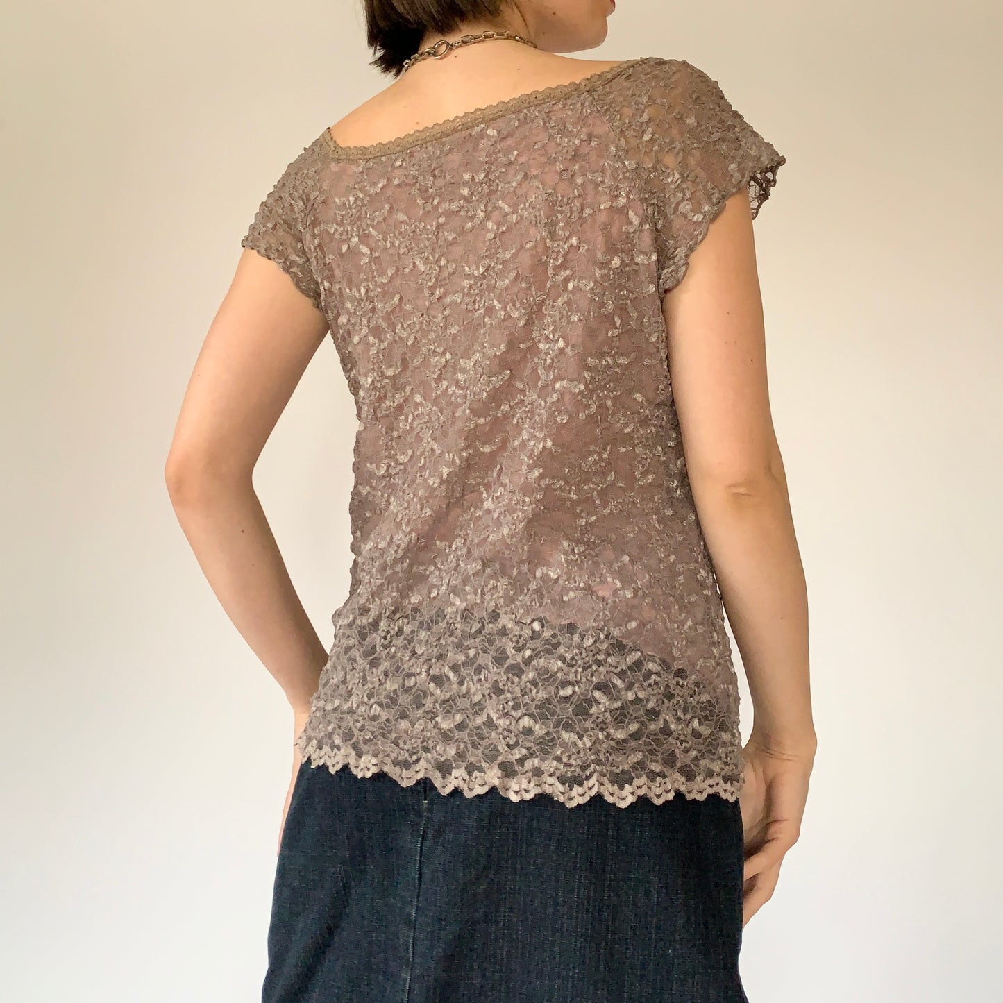 Boho Fairy Lace Top (L/XL)
