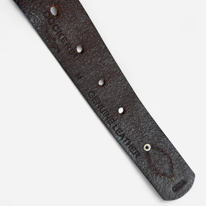 Embossed Genuine Leather Belt