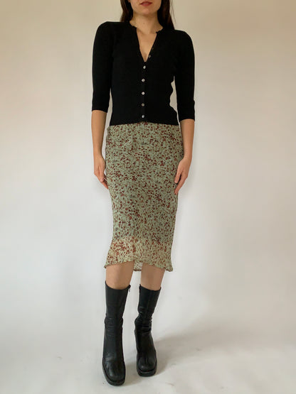 Y2K Midi Skirt - Small