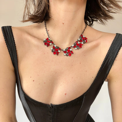 Rhinestone Statement Necklace