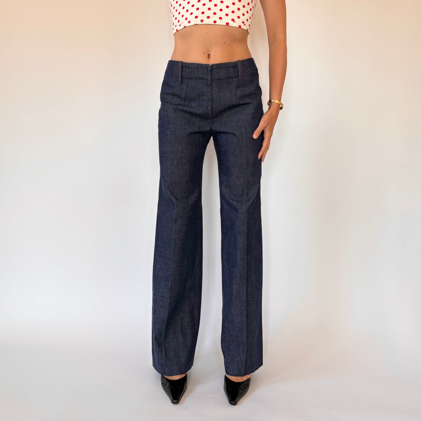 70s Denim Trousers (S)