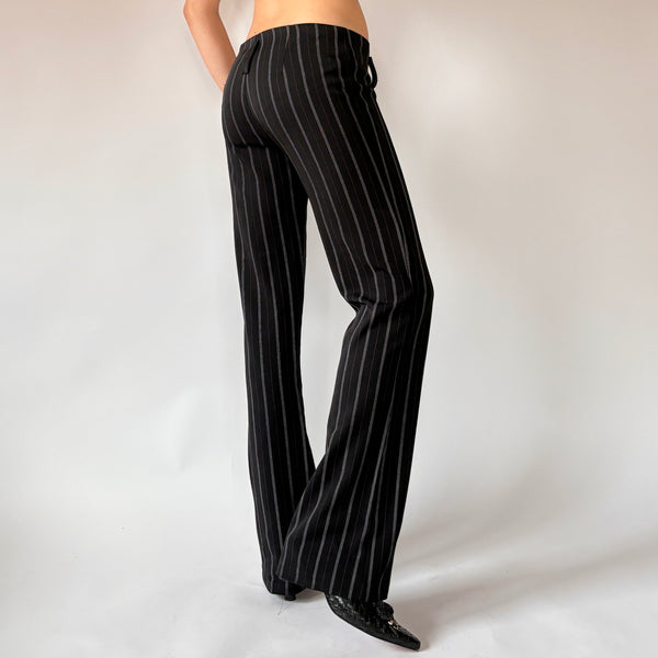 Y2K Pinstripe Flares (XS/S)