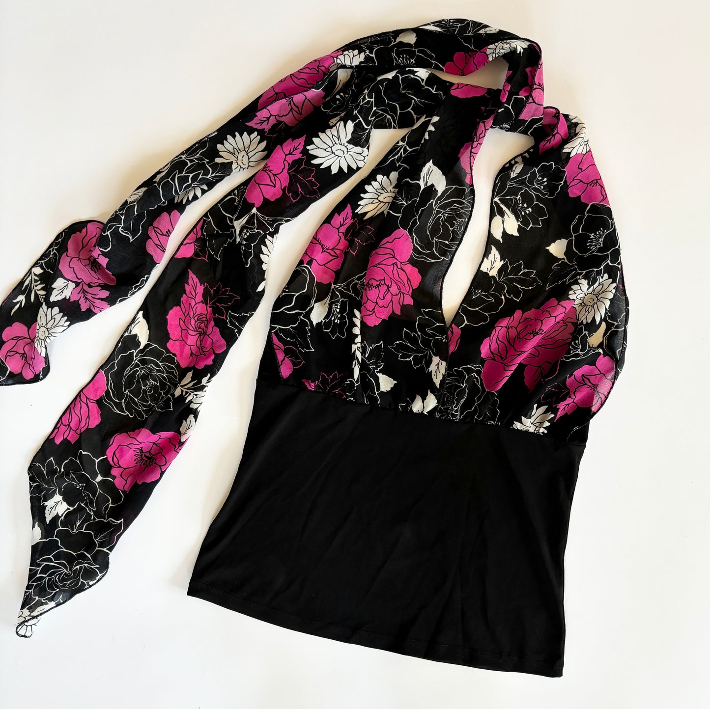 Y2K Convertible Scarf Top (S/M)