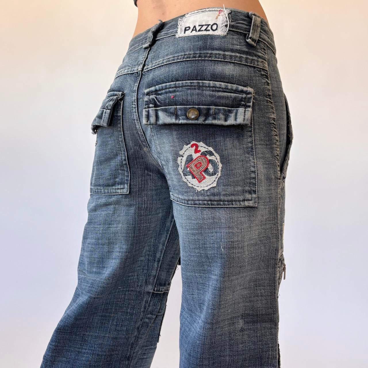 Y2K Streetwear Jeans (S)