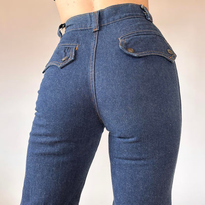 70s Dark Wash Jeans (XXS)